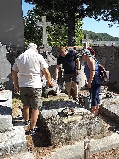 Collecte d'information au Cimetière d'Auriol