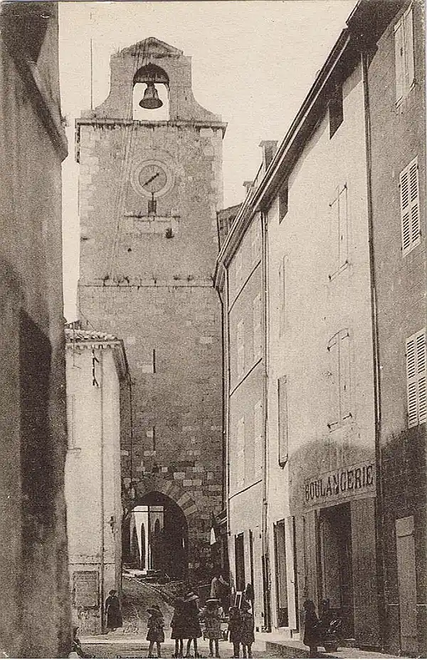 Ancienne porte d'Auriol, vielle carte postale